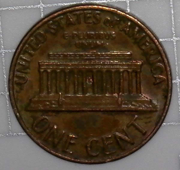 1969-P-Lincoln-Cent-With-Die-Break?-Area-Didn't-Come-Off-With-Toothpick